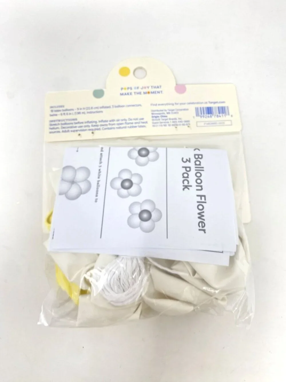 Target 2 Pack 3ct Latex Balloon Daisy Flowers Spritz™ Decor Accent Spring Easter